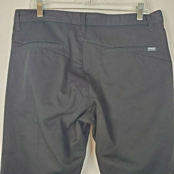 NWT VOLCOM Mens New Casual Pants Black V Monty 34 - Picture 7 of 10